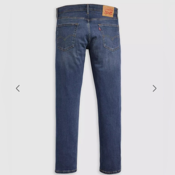 Levi's 502 Tapered Leg Medium Blue Mens Jeans 36/29 - Picture 4 of 13